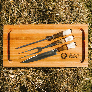 HUESO Y MADERA GRILL SET